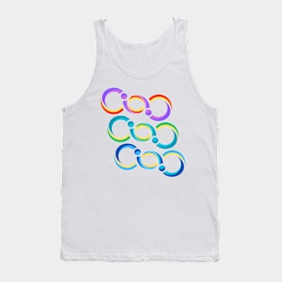 Abstract dumbbells Tank Top